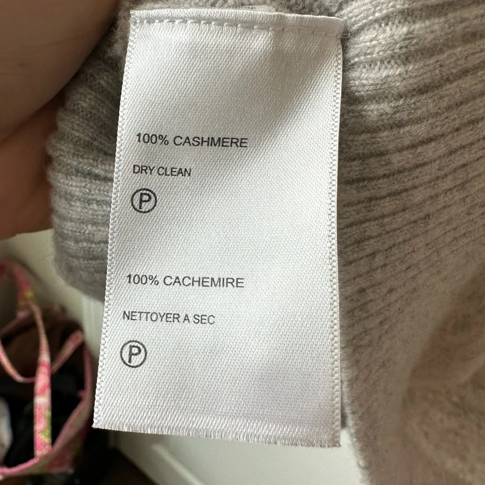 Tommy Bahama Mens Soft Sands Cashmere Button Mock-Neck Sweater in Gray (Sz XXL)